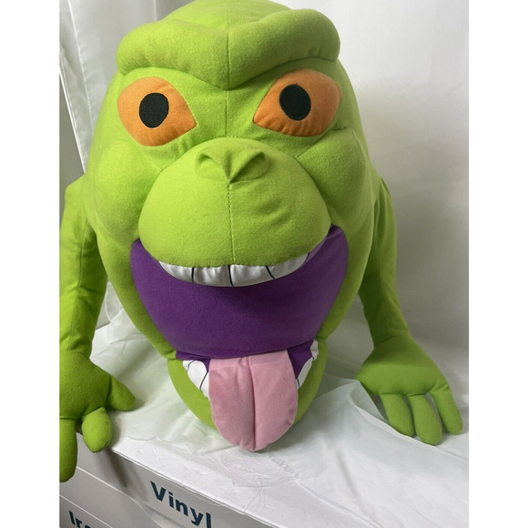 Ghostbusters Slimer Plush 2011 Toy Factory X-Large 20 inches High 33 inches Long - Picture 2 of 8